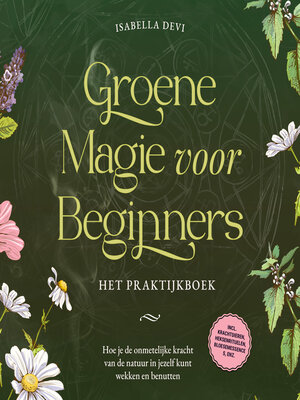 cover image of Groene magie voor beginners--Het praktijkboek